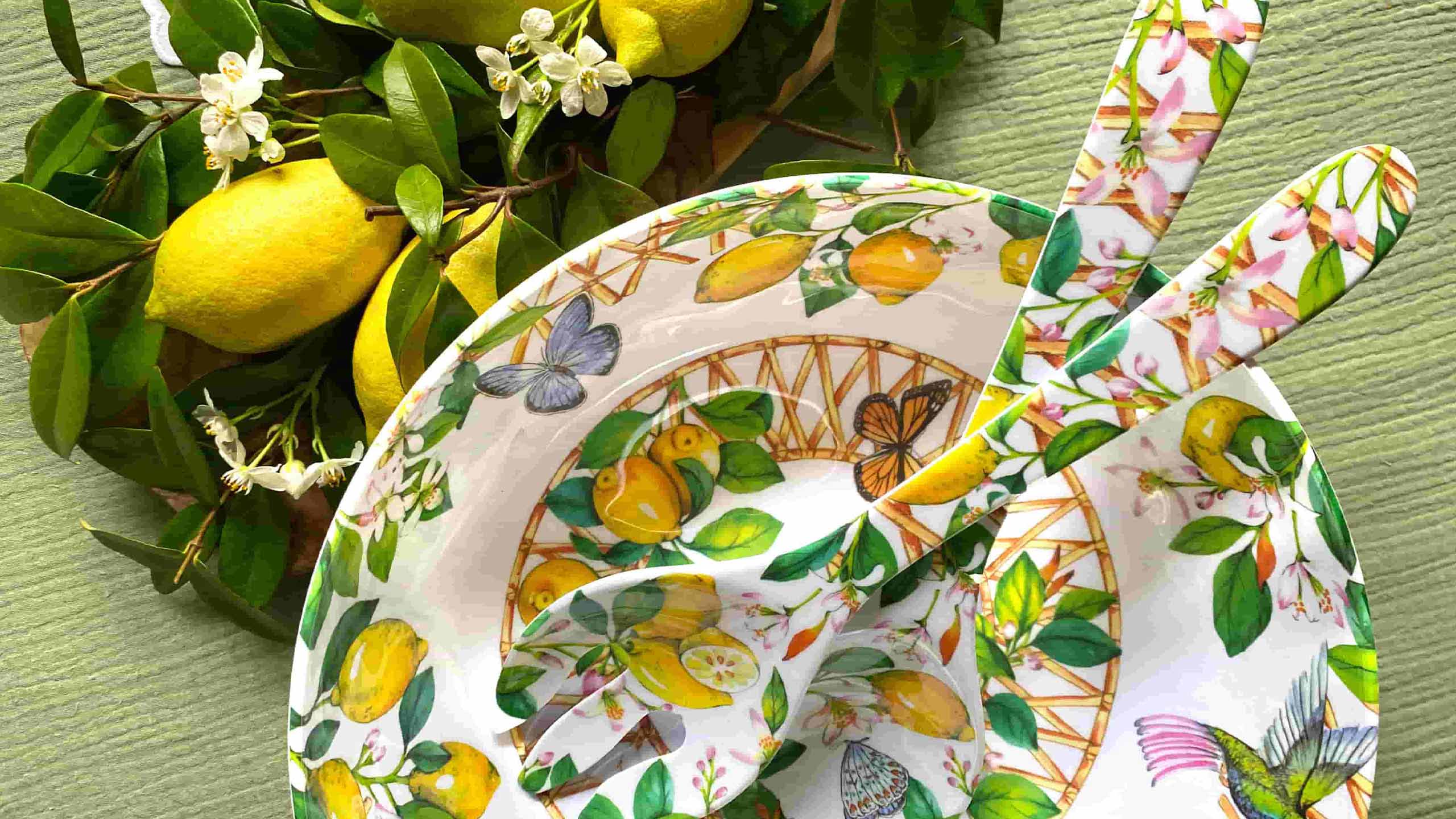 Melamine slakommen en slacouverts-Les Jardins de la Comtesse nl