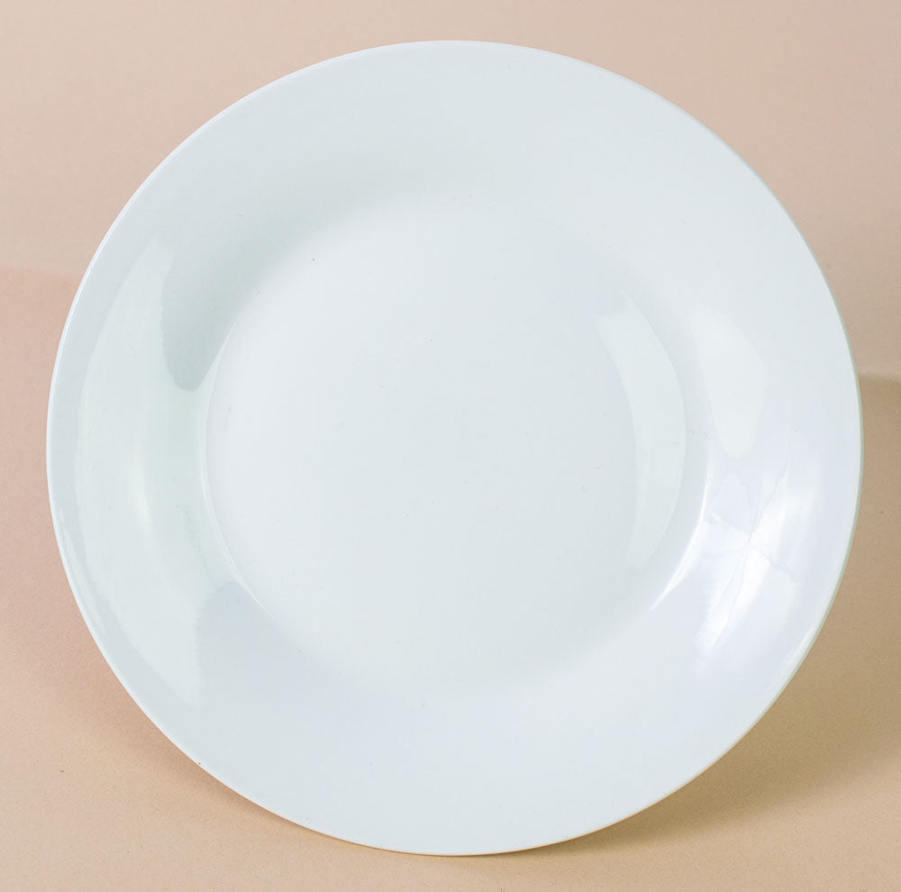 Witte plaat 20 cm (zonder logo)