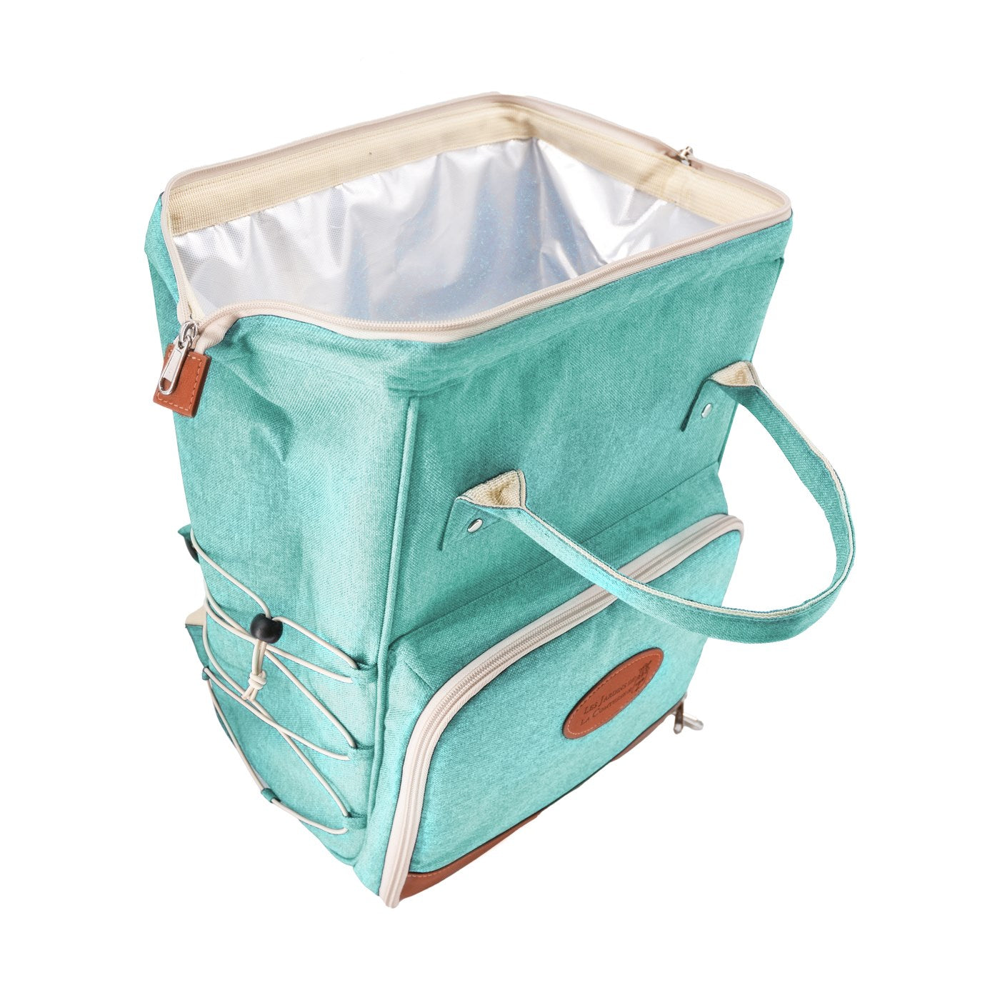 Picknickrugzak turquoise - 2 personen