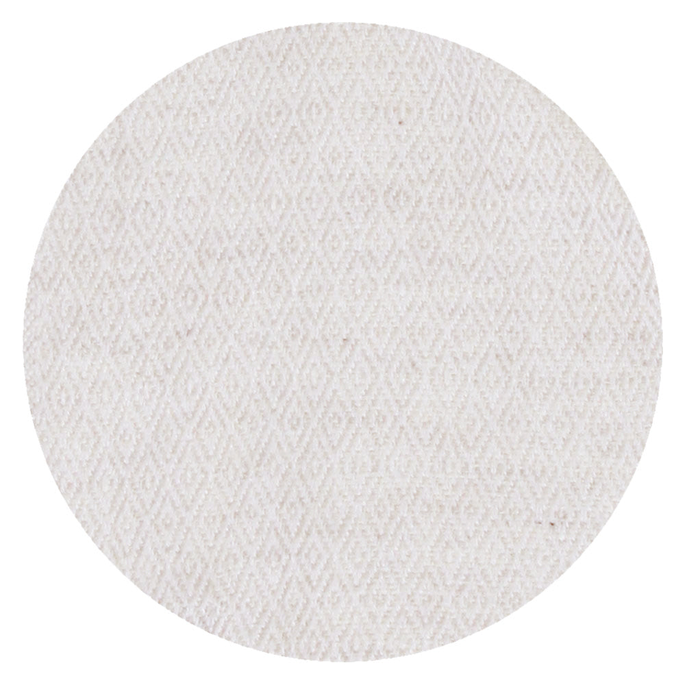 Herensjaal van kasjmier en wol met diamantpatroon. Amandelbeige