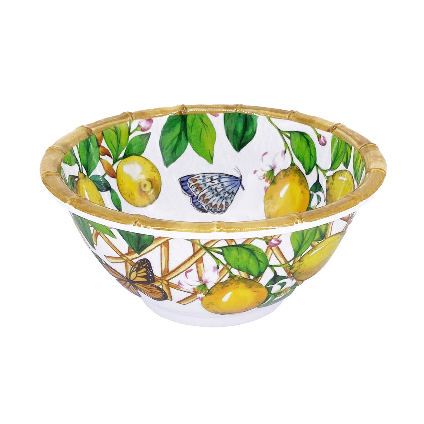 Kleine kom in melamine met citroenen - Ø 15 cm