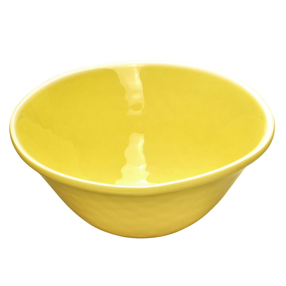 Kom van pure melamine - Geel 2 stukken