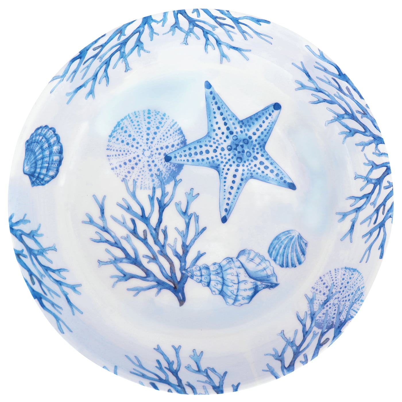 Koraal melamine soepbord - Ø 20 cm