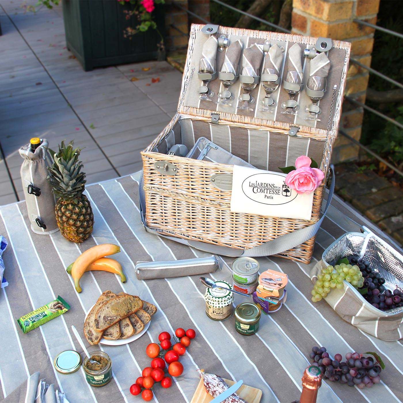 Picknickmand Chinon - 6 personen
