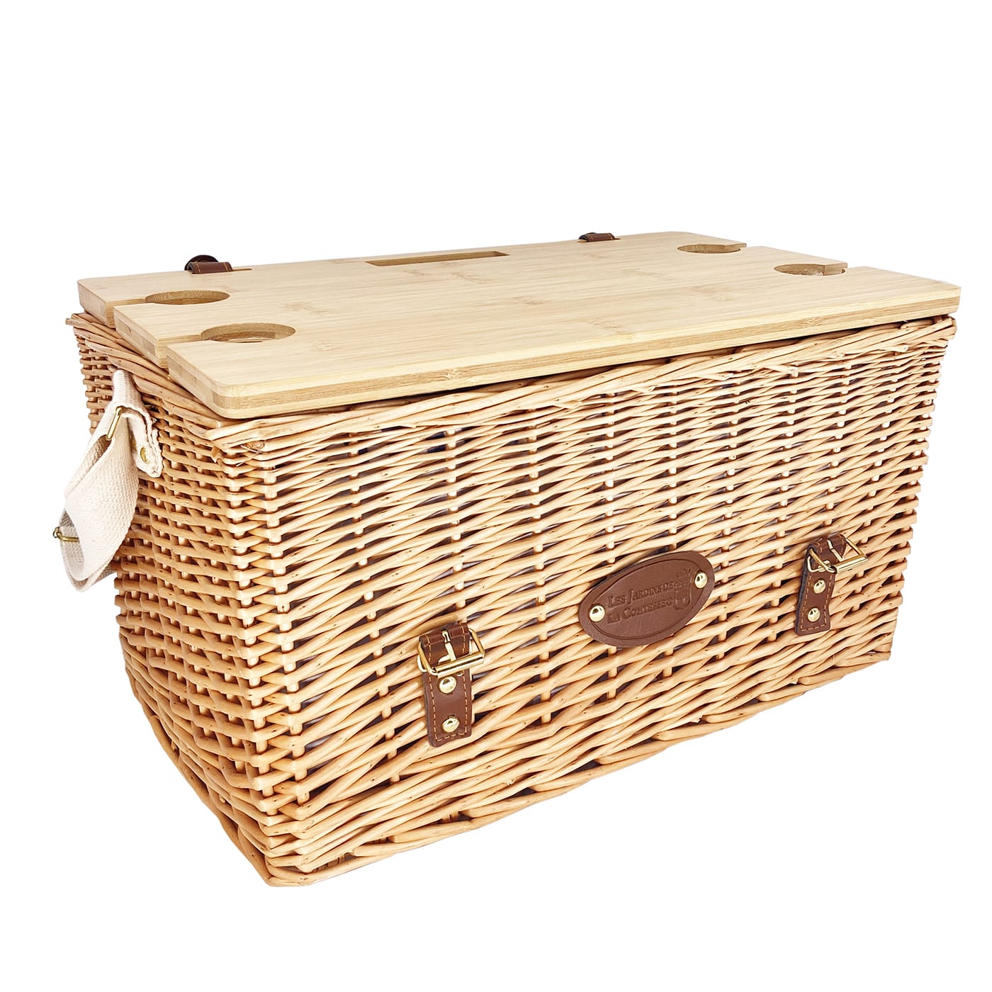 Picknickmand Saint-Malo met tafel - 4 personen