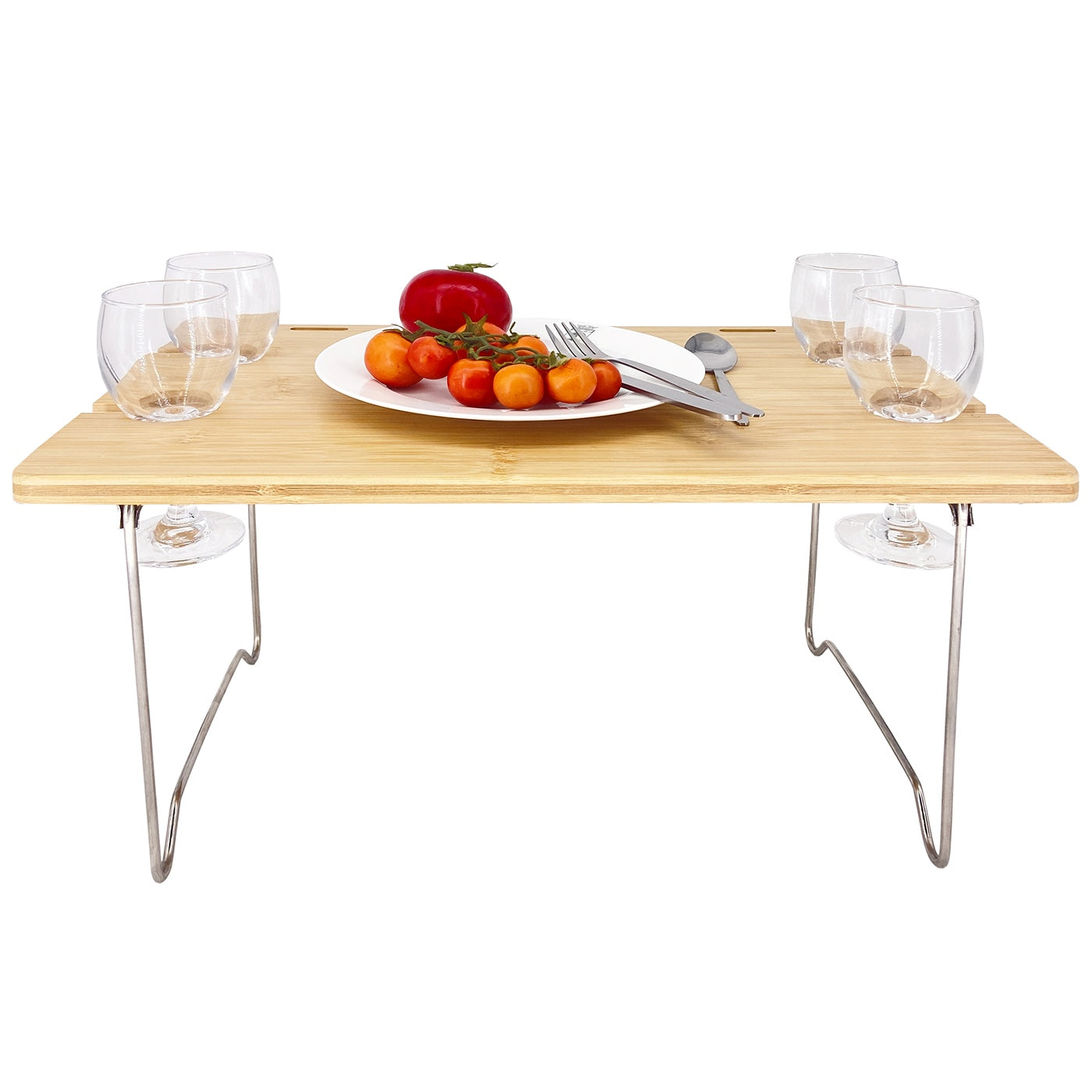 Picknickmand Saint-Malo met tafel - 4 personen