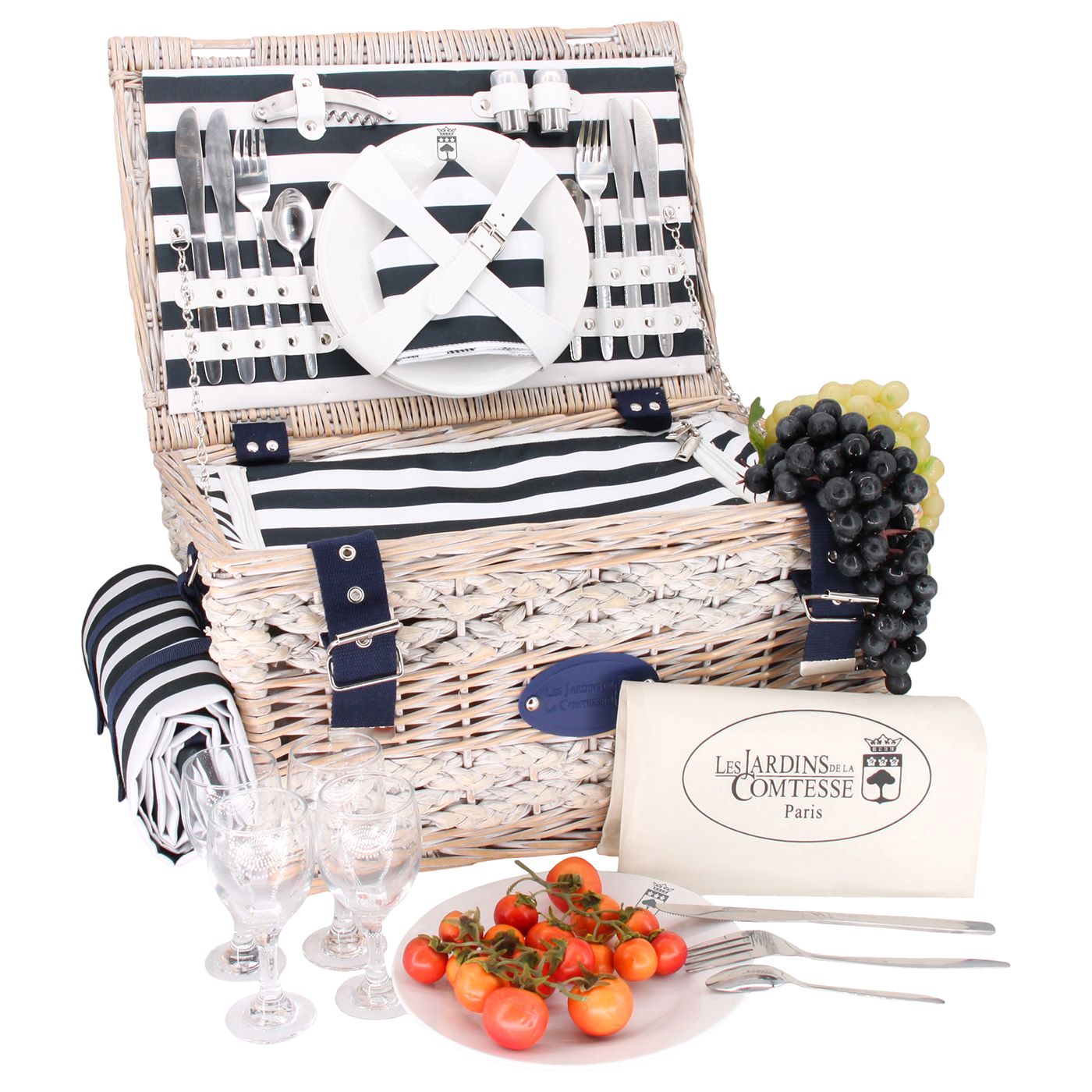 Picknickmand Marine - 4 personen