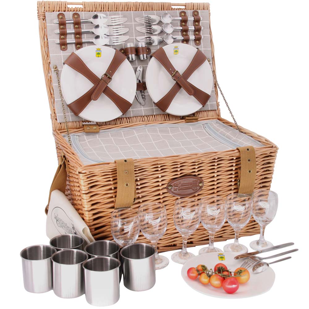 Picknickmand Concorde - 6 personen