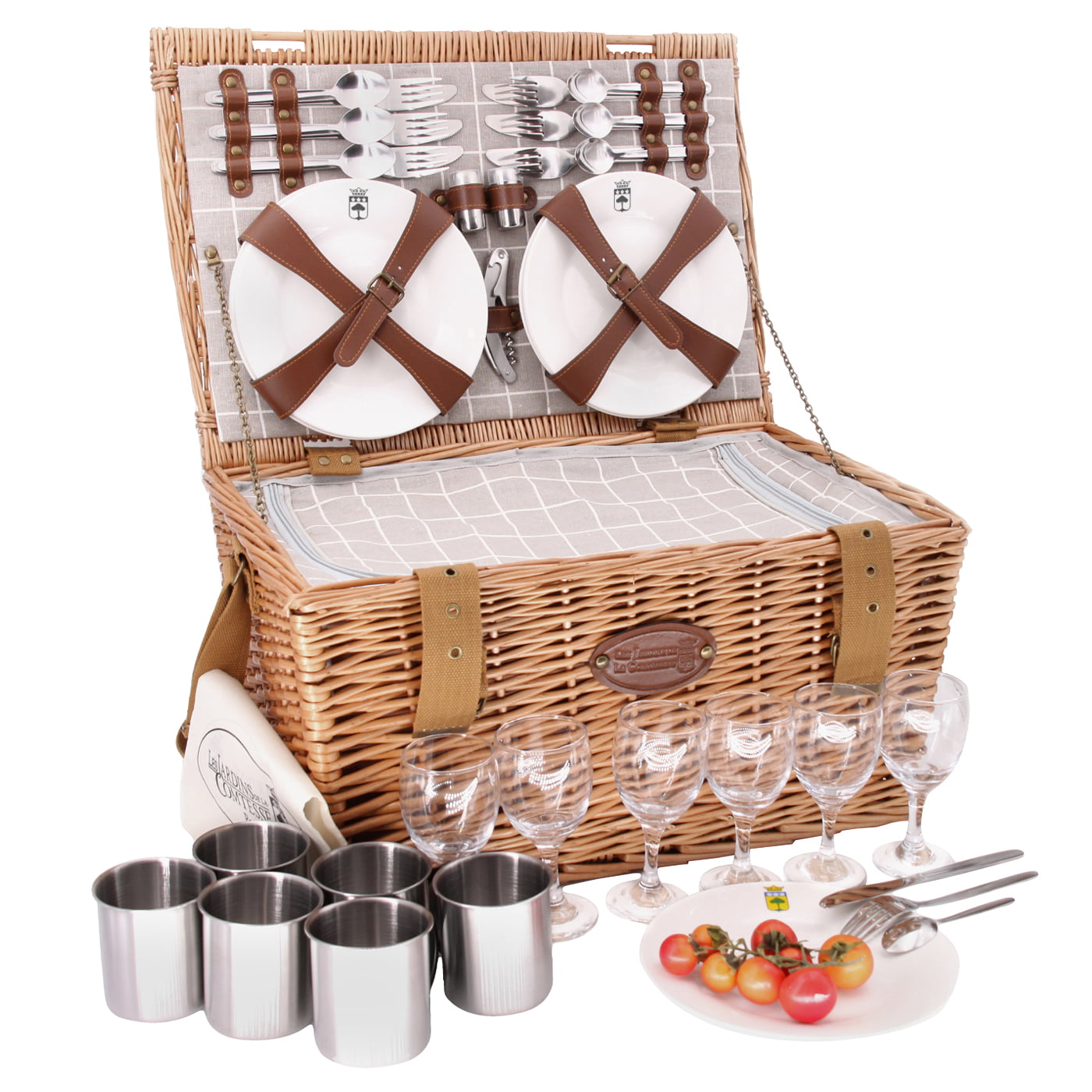 Picknickmand Concorde - 6 personen
