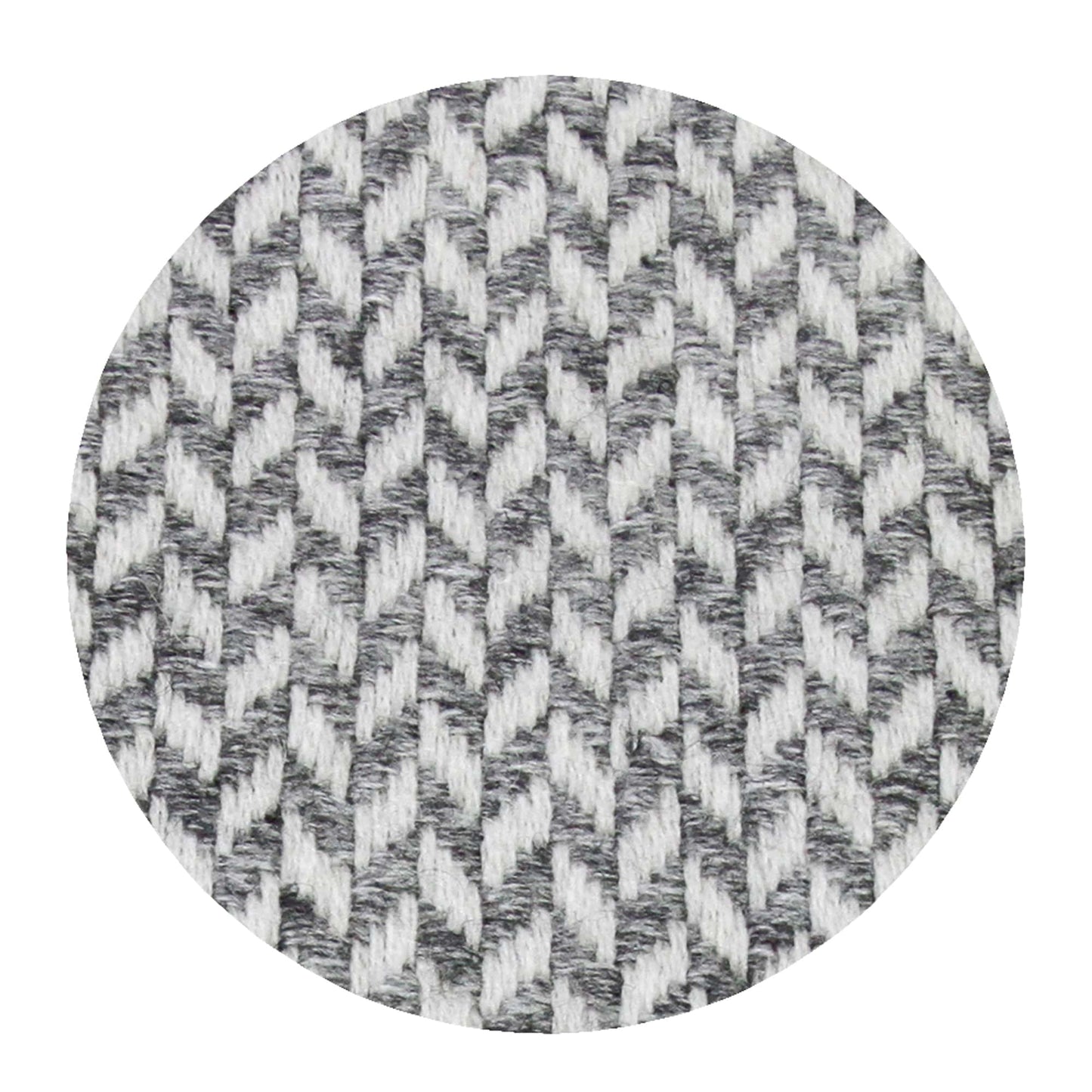 Kasjmier en wollen deken, klein visgraatmotief, Grey Mouse - Plaid Confort - 130 x 230 cm