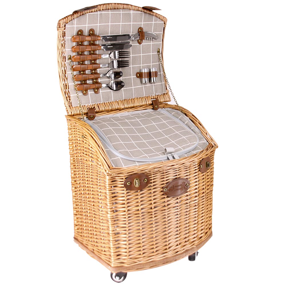 Picknickmand op wielen Concorde - 4 Personen