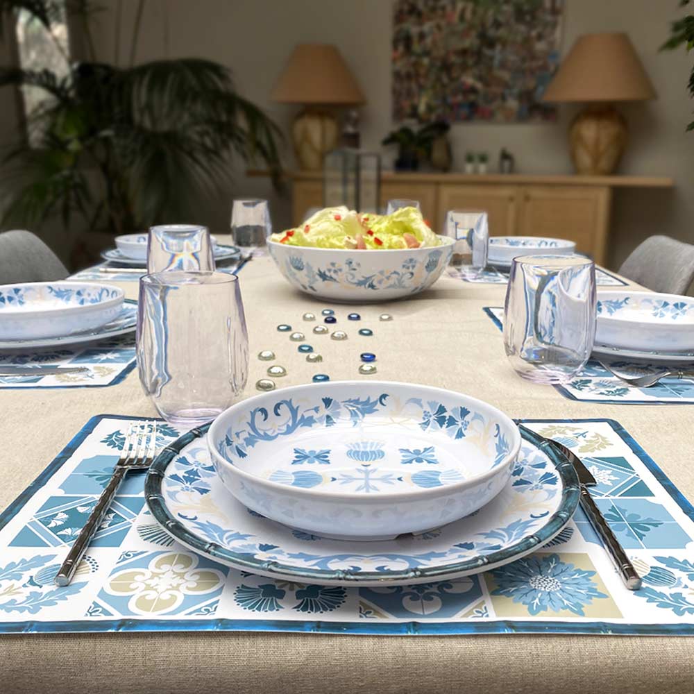 Puur melamine soepbord - 20 cm - Lissabon