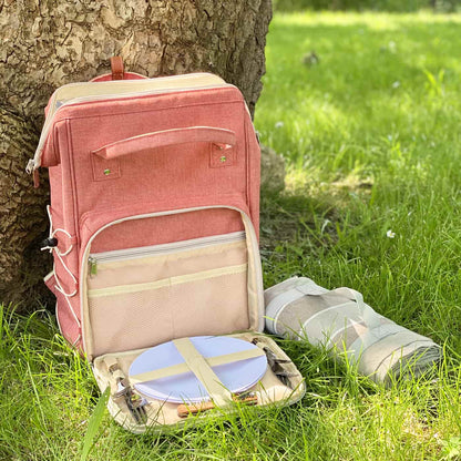 Picknick rugzak "Escapade" Roos - 2 personen