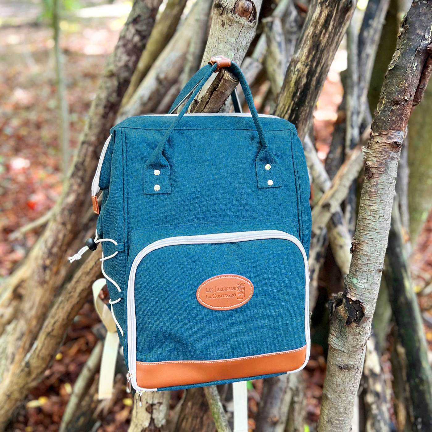 Picknickrugzak Blauw Eend - 2 personen