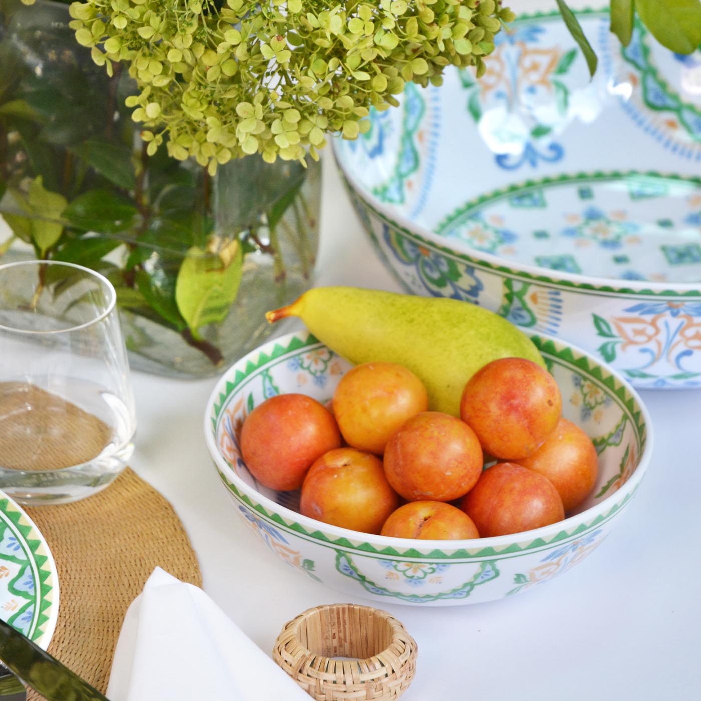 Groot diep bord van melamine Evora - 19 cm