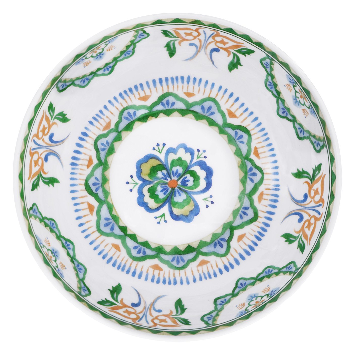 Groot diep bord van melamine Evora - 19 cm