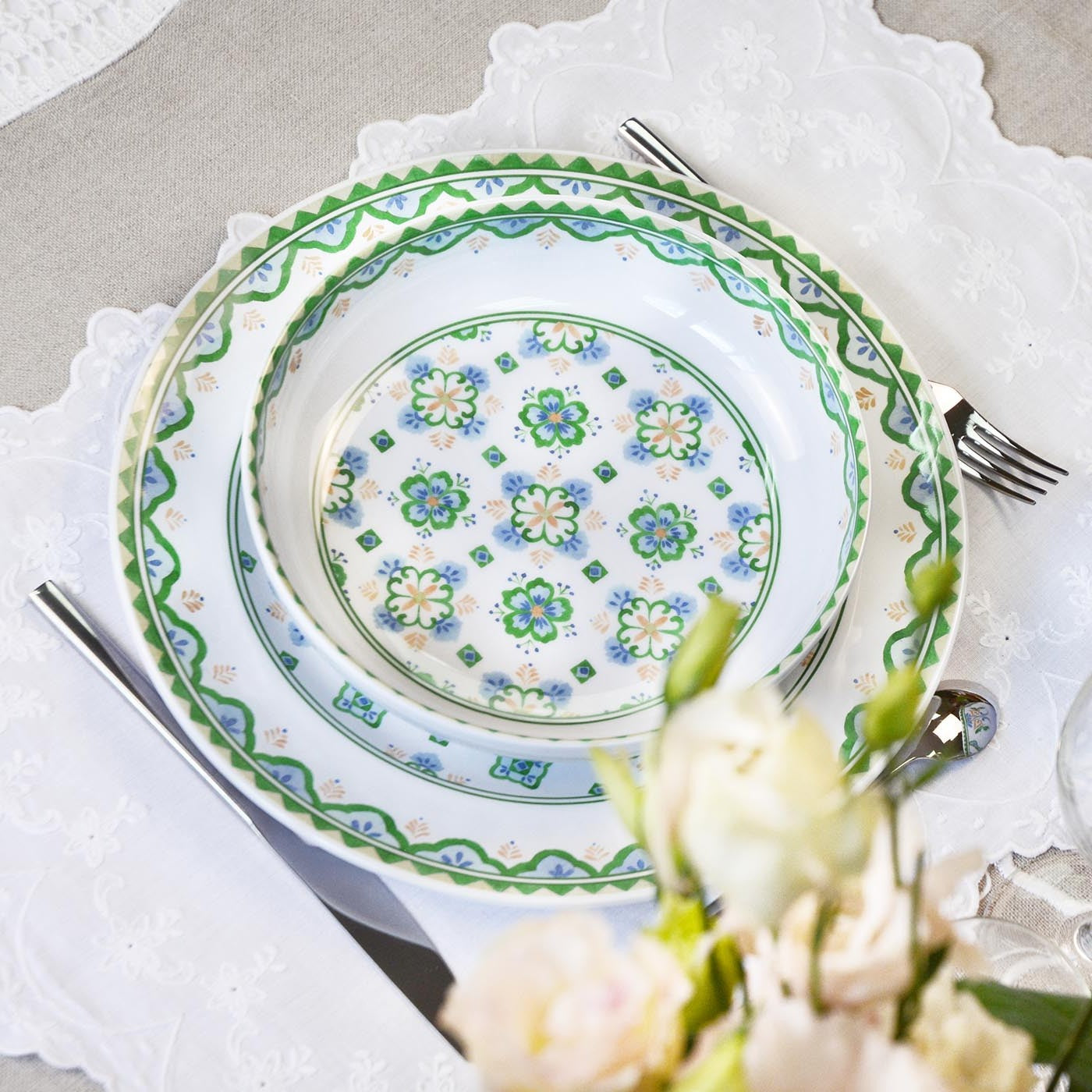 Diep bord van melamine Evora - Ø 20 cm