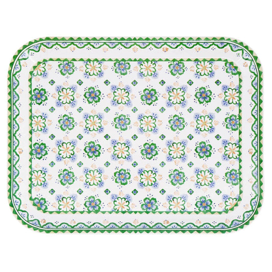 Klein rechthoekig presenteerblad van melamine Evora - 33 x 26 cm