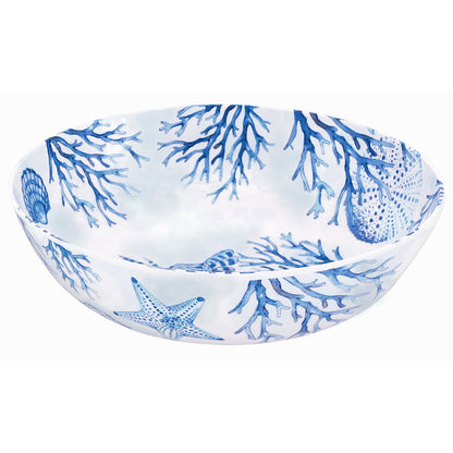 Grote melamine slakom koraal - Ø 31 cm