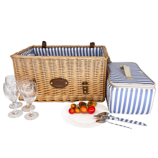 Picknickmand Saint-Malo met tafel - 4 personen