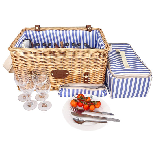 Picknickmand Saint-Malo met tafel - 4 personen