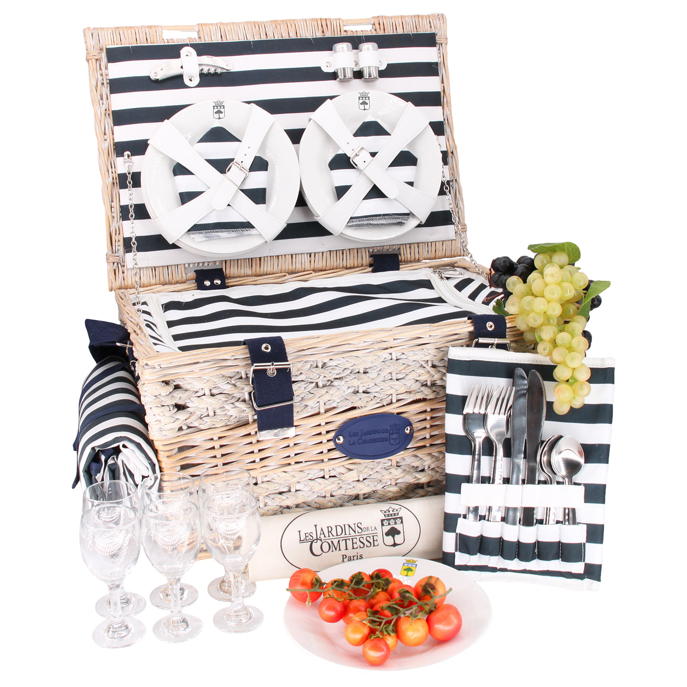 Picknickmand Marine - 6 personen