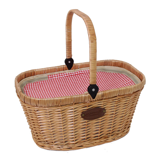 Mand met isolerende vak "Chantilly Vichy" rood