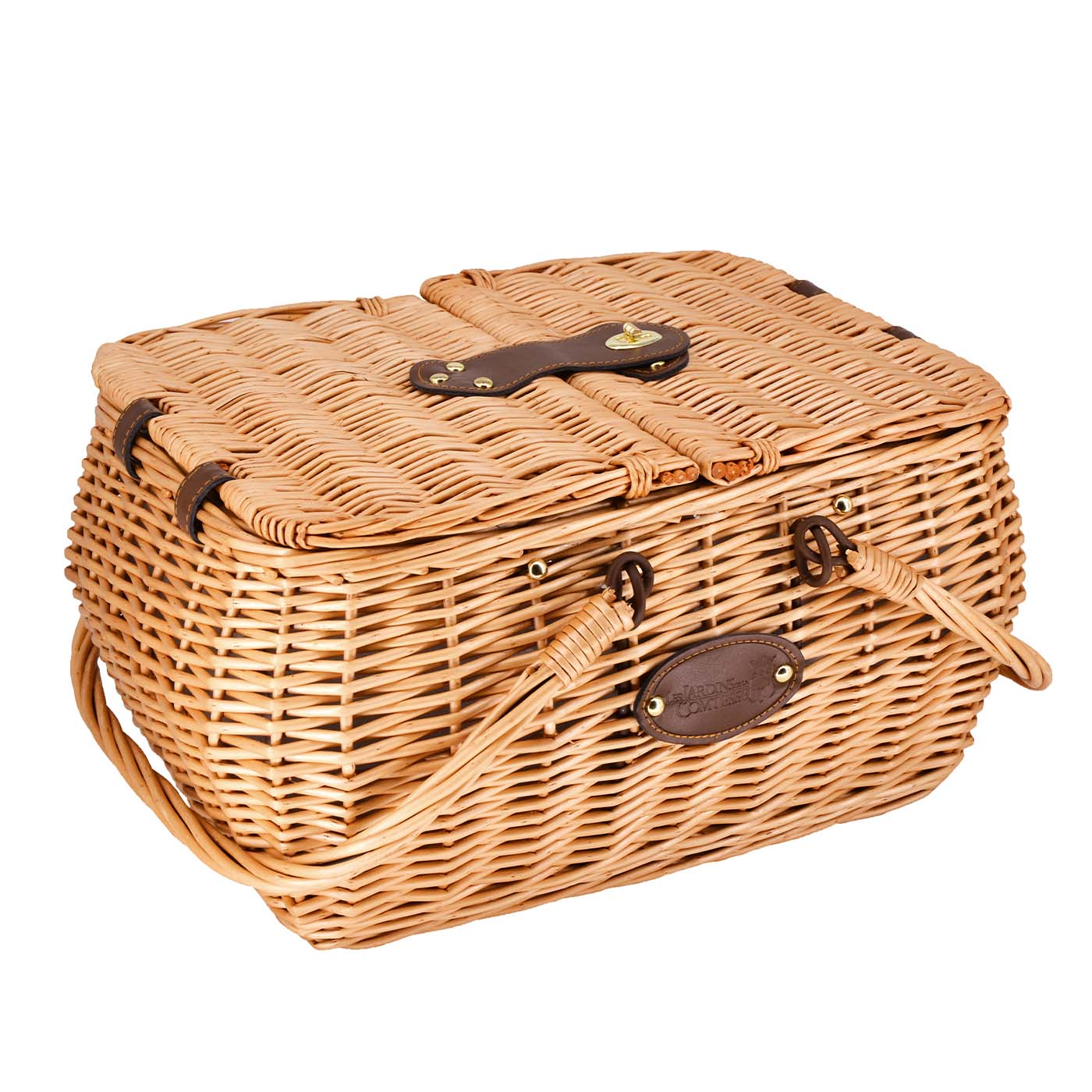Picknickmand Giverny geel - 2 personen