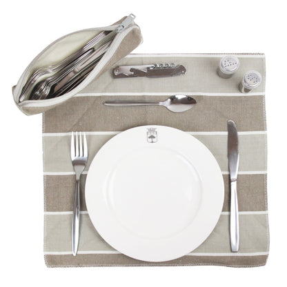 Picnickmand Polo Club - 4 personen