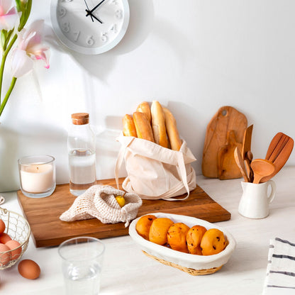 Rieten broodmandje - Klein formaat