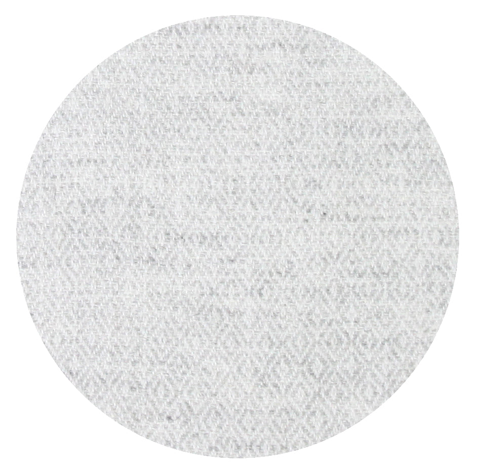 Zilvergrijs kasjmier en wol Gooi - Lichtgewicht Diamond Throw - 130 x 230 cm