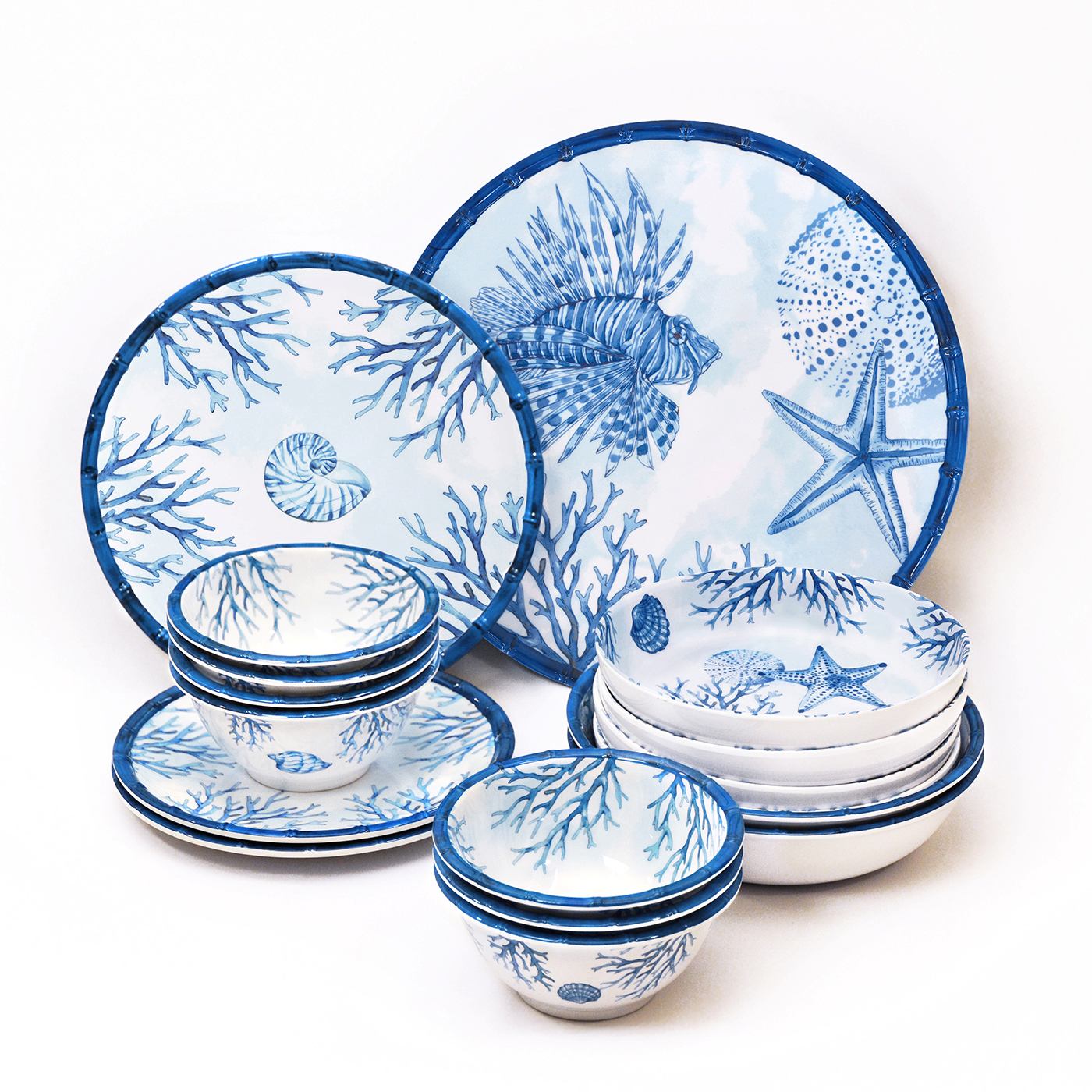 Lange rechthoekige melamine taartschaal - 37,5 cm